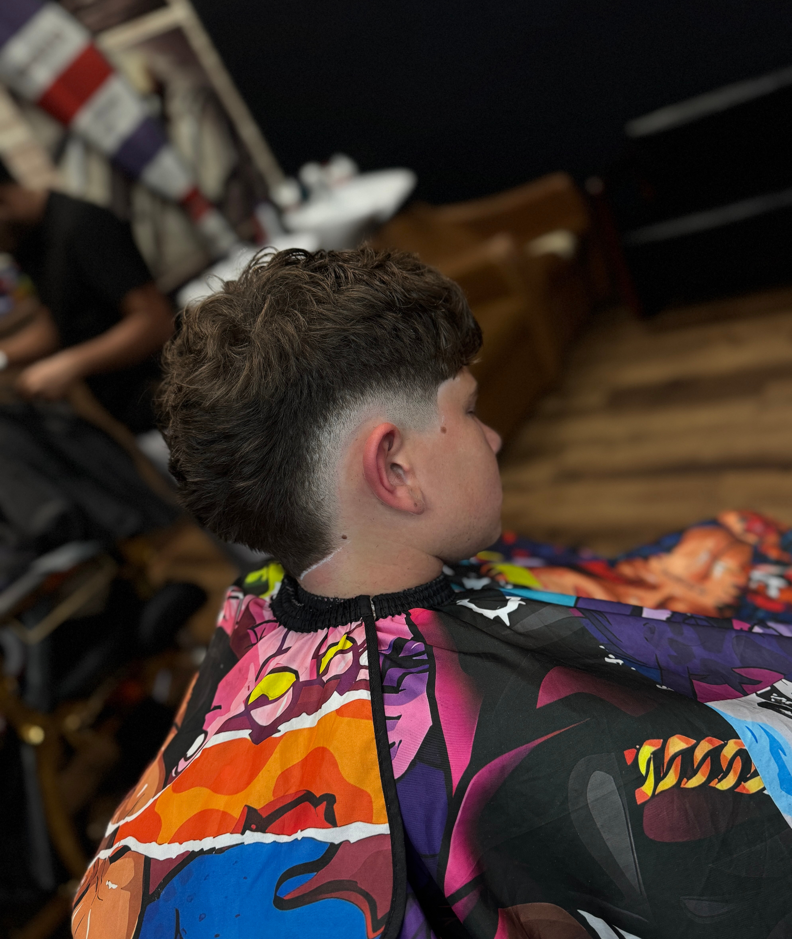 Hot towel shave vibes.